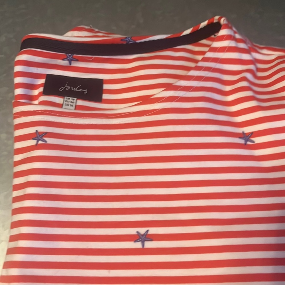 Joules T Shirt Dress Size 14 Never worn
